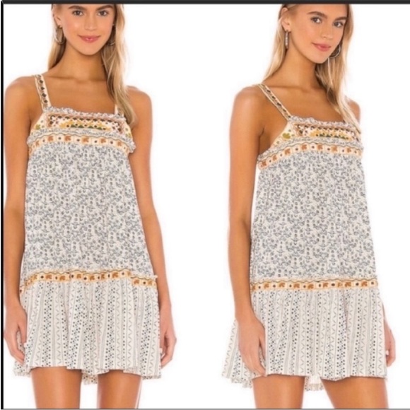 Free People Dresses & Skirts - NEW Free People Boarderline Tank Mini Dress XS